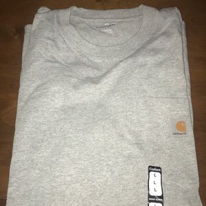 Carhartt grey short sleeve pocket tee